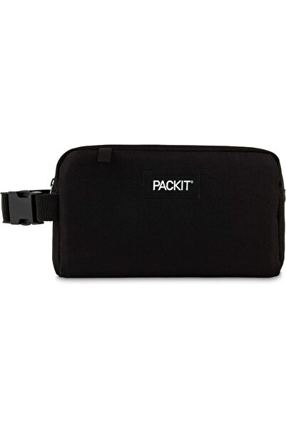 PackIt حافظة وجبات خفيفة قابلة للتجميد من باك ات، اسود