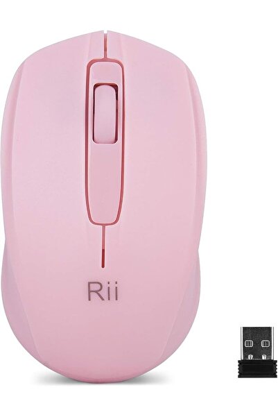 Rii ماوس لاسلكي 1000 نقطة لكل انش للكمبيوتر واللابتوب وويندوز والمكتب يتضمن د...