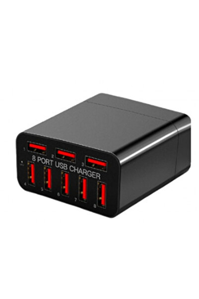 OEM Adaptor priza X82 cu 8 porturi USB Qualcomm 3.0 40W