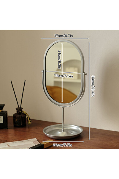Choice4 Type A Silvery Dressing table, makeup mirror, home master bedroom, li...