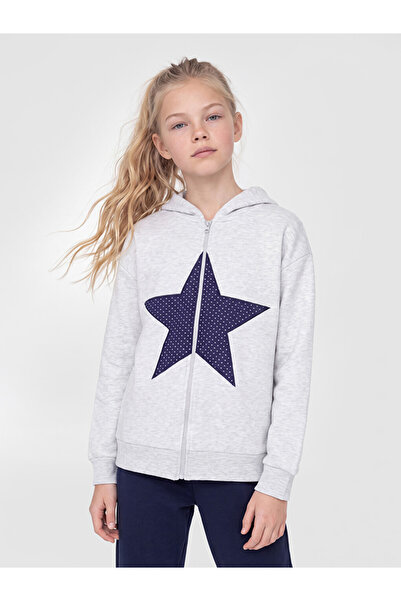 LC Waikiki Girl's Zipper Sweatshirt for Style Enthusiasts from Uzg Store