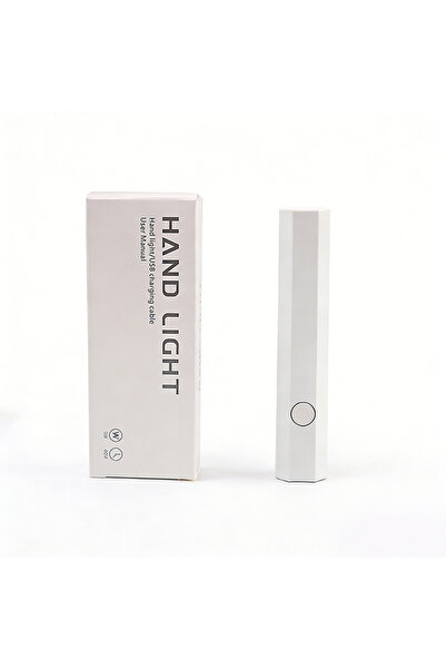 Choice1 White Portable Handheld UV LED Nail Lamp Rechargeable Pen Shape Nail ...