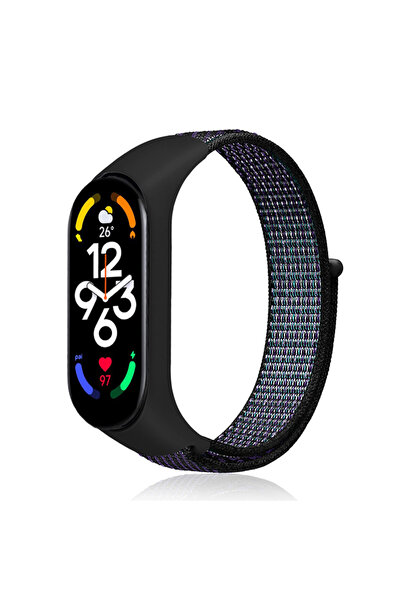 Choice31 For Mi band 7 6 5 Hyper Grape 14 Nylon loop For Mi Band 7-7 nfc smar...