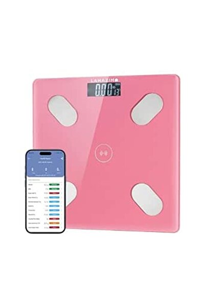 GENERAL Digital Body Scale with Bluetooth Smart Glass Platform High Precision...