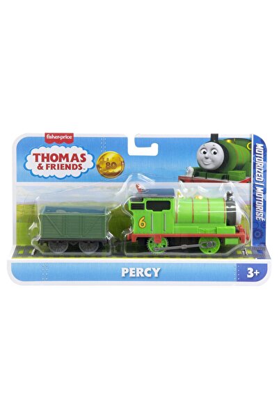 mattel ΘΟΜΑΣ ΜΟΤΩΡΙΣΜΕΝΗ ΑΤΜΟΜΗΧΑΝΗ ΠΕΡΣΥ ΜΕ ΒΑΓΟΝΙ