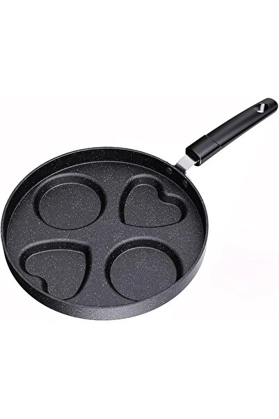 AOHRYME Orealmi 4-Cup Non-Stick Egg Pan, Fried Egg Pan, Omelette Pan, Mini Pa...