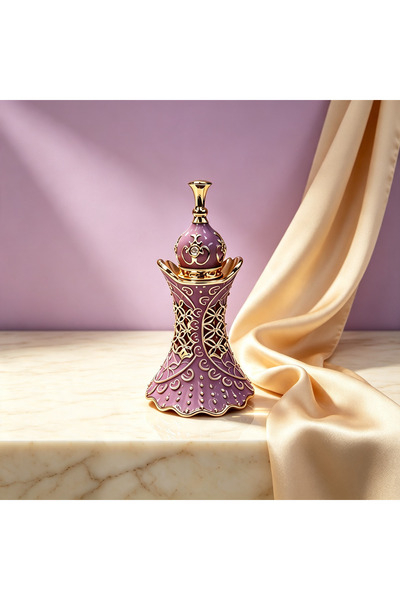 ARIANA 3ml Middle Eastern Style Perfume Oil Bottle, Empty Refillable Dropper ...