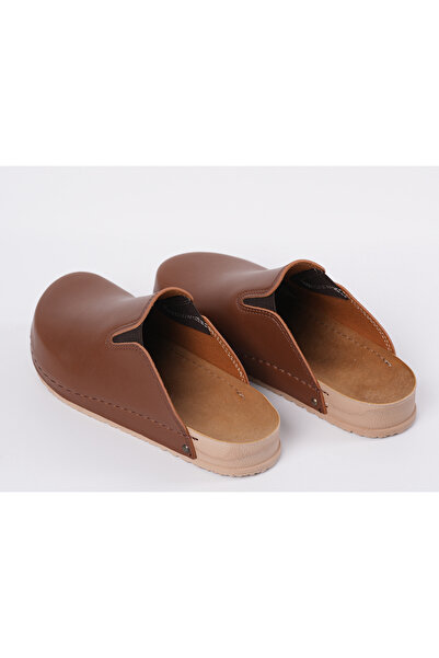 DOGİYE 8151 Brown Colored Elastic Comfort Slippers