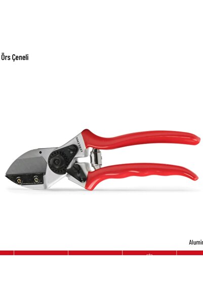 İzeltaş Pruning Shears Forged Anvil Jaw