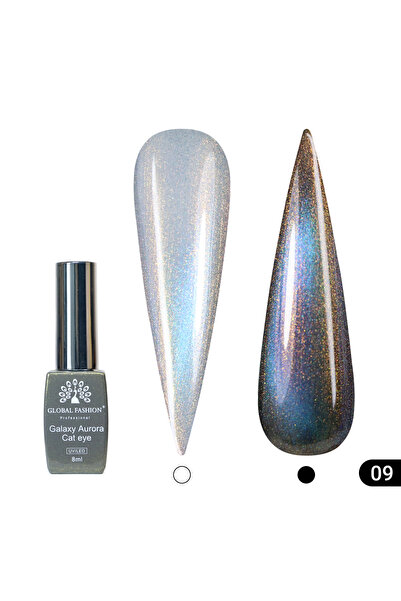 global fashion Semi-permanent nail polish Galaxy Aurora Cat Eye Global Fashio...