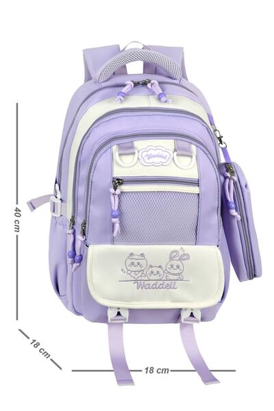 Waddell Licensed Imported Luxury Waterproof Unisex Backpack Suitable for Prim...