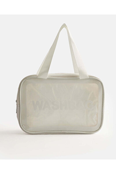 REDTAG Ivory Cosmetic Pouch Bag