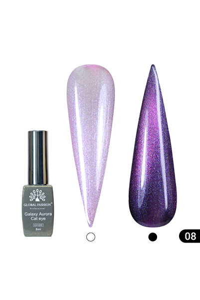 global fashion Semi-permanent nail polish Galaxy Aurora Cat Eye Global Fashio...