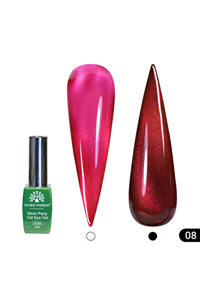 global fashion Semi-permanent nail polish Neon Party Cat Eye Global Fashion, ...