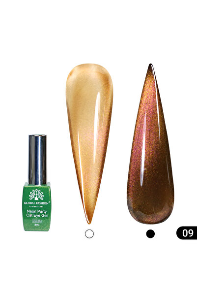 global fashion Semi-permanent nail polish Neon Party Cat Eye Global Fashion, ...