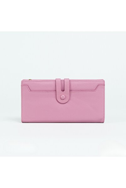 Posete Fagaras Sonia Leather Wallet - Pink - Candy, Genuine Leather Wallet , ...