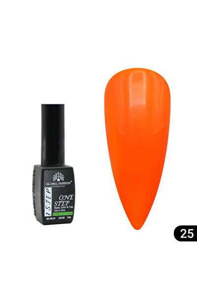 global fashion Ημιμόνιμο Βερνίκι Νυχιών One Step 8 ml, 25