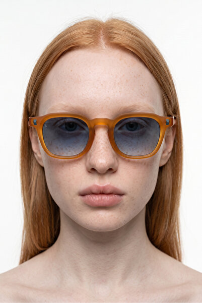 Bilge Karga Ravendor Matt Orange Blue Gradient Sunglasses