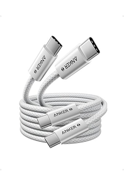 GENERAL كابل من أنكر بطول 914.4 مليمتر نوع USB C إلى USB C متوافق مع سمارتفون...