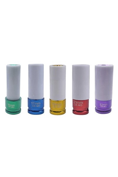 Spin Set de chei tubulare de impact, 5 piese, 1/2”, Marco Tools