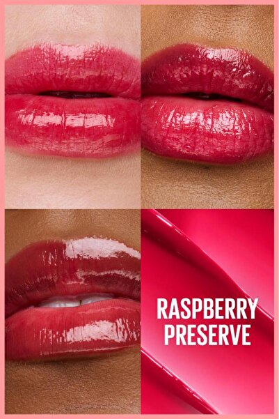 Maybelline New York Lifter Glaze Shea Yağı ve Hyalüronik Asit İçeren Nemlendirici Renkli Dudak Balmı - 13 Raspberry