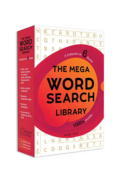 Wonder House Books The Mega Word Search Library - Gift Boxset For Kids