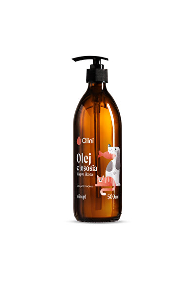 Olini Ulei de somon pentru câini și pisici 500ml