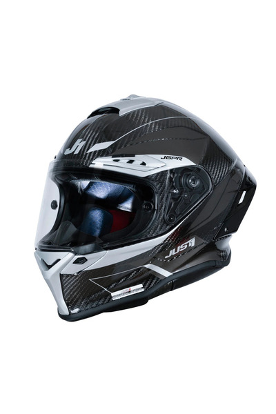 Just1 J-GPR IMPULSE SİLVER KARBON FİBER KAPALI KASK