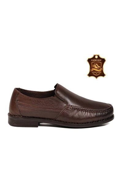 Voyager Brown Genuine Leather Men's Classic Shoes