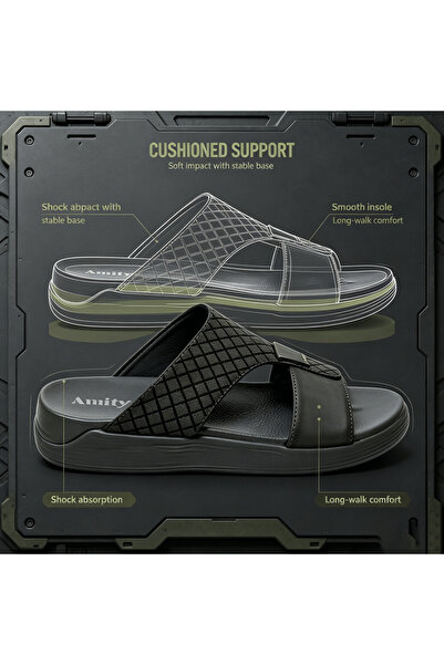 Khayrat Slipper صنادل رجالية فاخرة سهلة الارتداء، نعال عربية أنيقة من الجلد، ...