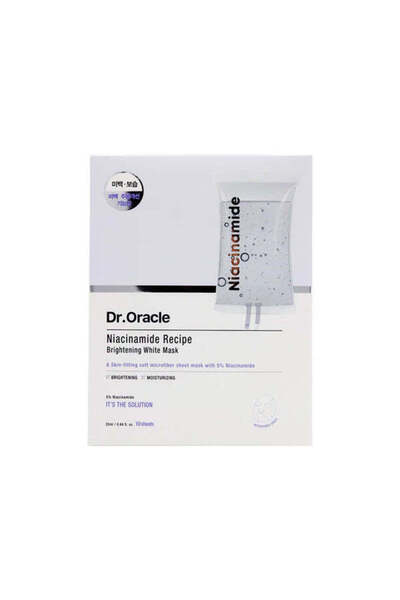 Dr. Oracle Dr.Oracle Niacinamide Recipe Brightening White Mask-1 Ea