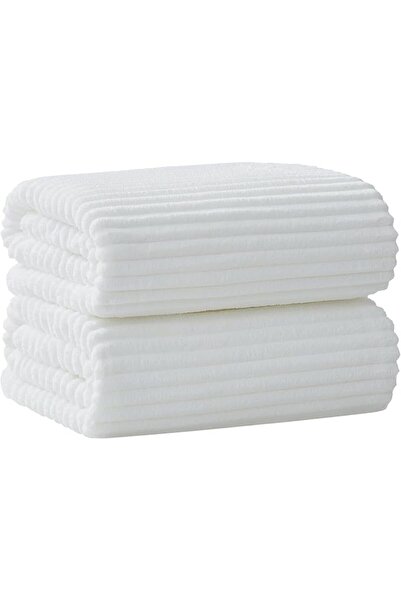 GENERAL Bath Towels for Adults,2 Pack Super Soft Microfiber Quick Dry High Ab...