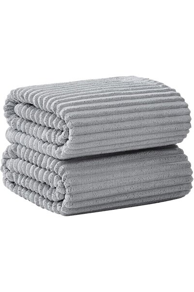 GENERAL Bath Towels for Adults,2 Pack Super Soft Microfiber Quick Dry High Ab...