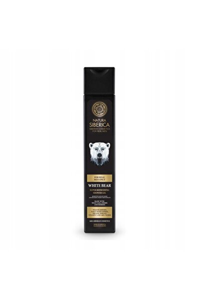 EURUS Natura Siberica Men White Bear – Gel de duș și șampon revigorant 2-în-1...