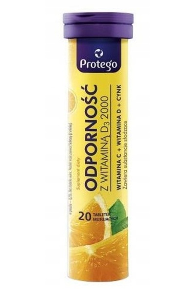 SALVUM Protego Resistance cu Vitamina D3 2000 20 comprimate Muzică.