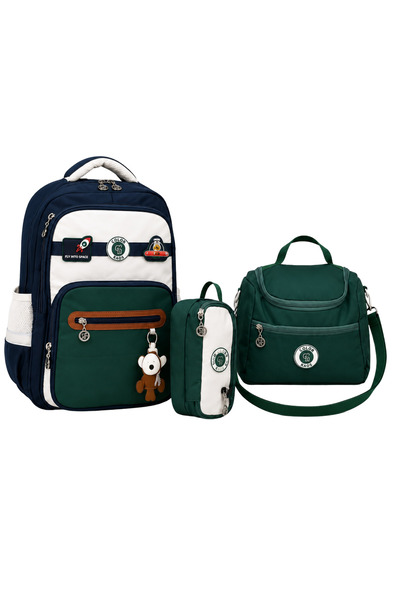 tiny wood Galaxy Series 3-Piece School Bag Set Boys' Backpack