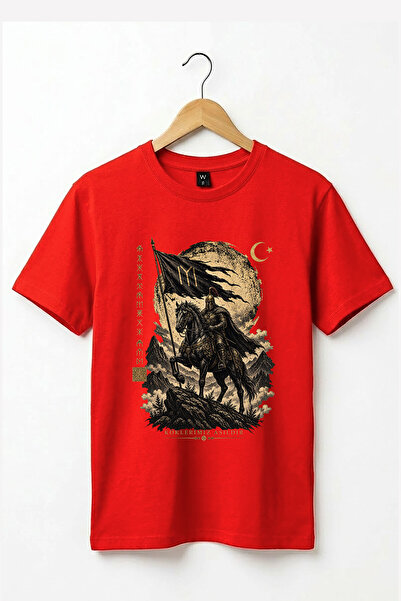 The Baski Turkish Warrior on Horseback Our Roots Are Hung up Written in Göktü...