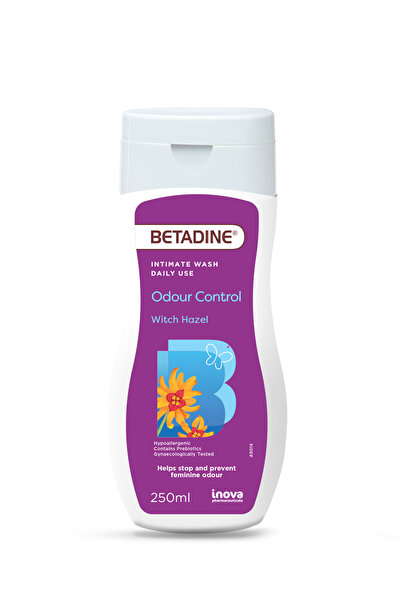 BETADINE Intimate Daily Wash Odour Control Witch Hazel 250ml