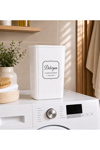 mafa home 3 Liter Vacuum Sealed Acrylic Plastic Detergent Storage Box with Sh...