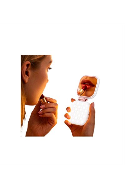Wokai 4in1 MagSafe Selfie Işığı Profesyonel Aynalı LED Telefon Işığı Katlanır Stand Manyetik Makyaj Işığı