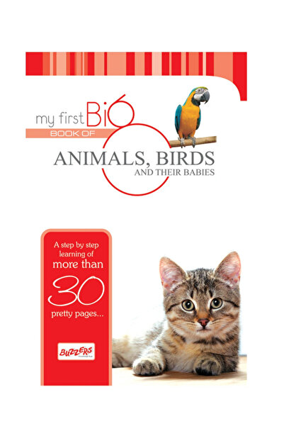 BUZZER My First Big Book of Animals, Birds and their Babies (English, Paperba...