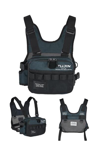Fujin Tactical Vest Indigo Balıkçı Çantası