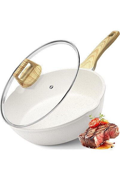 Gippe Collection GiPP Nonstick Deep Frying Pan, 28cm Skillet Working Pan Gran...