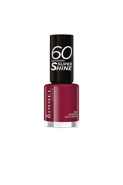 RIMMEL LONDON Ojă cu super strălucire în 60 de secunde # 340-berries and crea...