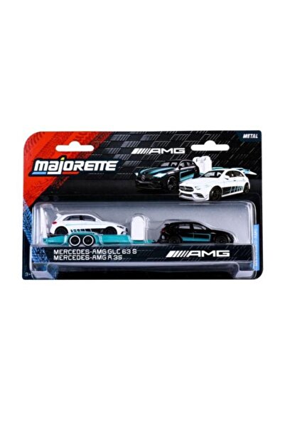 Majorette Mercedes-AMG Deluxe Trailer Serisi Mercedes-AMG GLC 63 S / Mercedes...