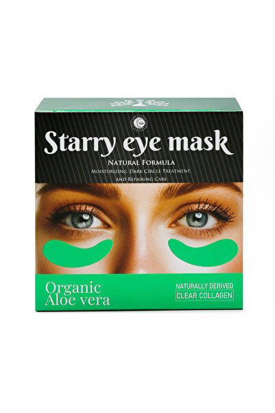 global fashion Mască pentru pleoape Starry, aloe vera, colagen clar de origin...