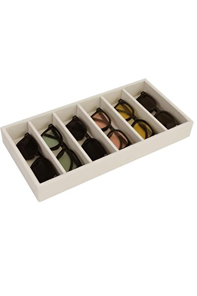 GENERAL Sunglasses Organizer with 5 Slots, Sunglasses Organizer Holder for Tr...