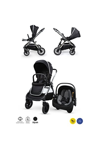 Kanz Explorer Autofold Travel Sistem Bebek Arabası Cole Black