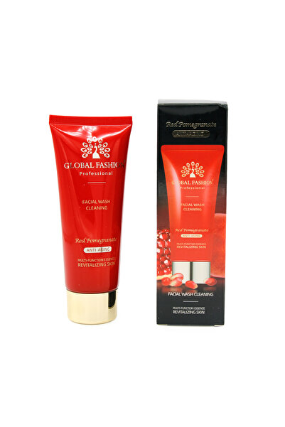 global fashion Facial cleansing foam for freshness, moisturizes, 100 gr, Red ...