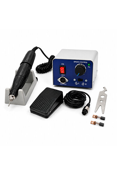 BEAUTY CHOICE Profesyonel Elektrikli Freze El Motoru ZS-602 – Ayak Pedallı Hı...
